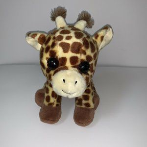 TY Velvety Peaches The Giraffe Spotted Plush